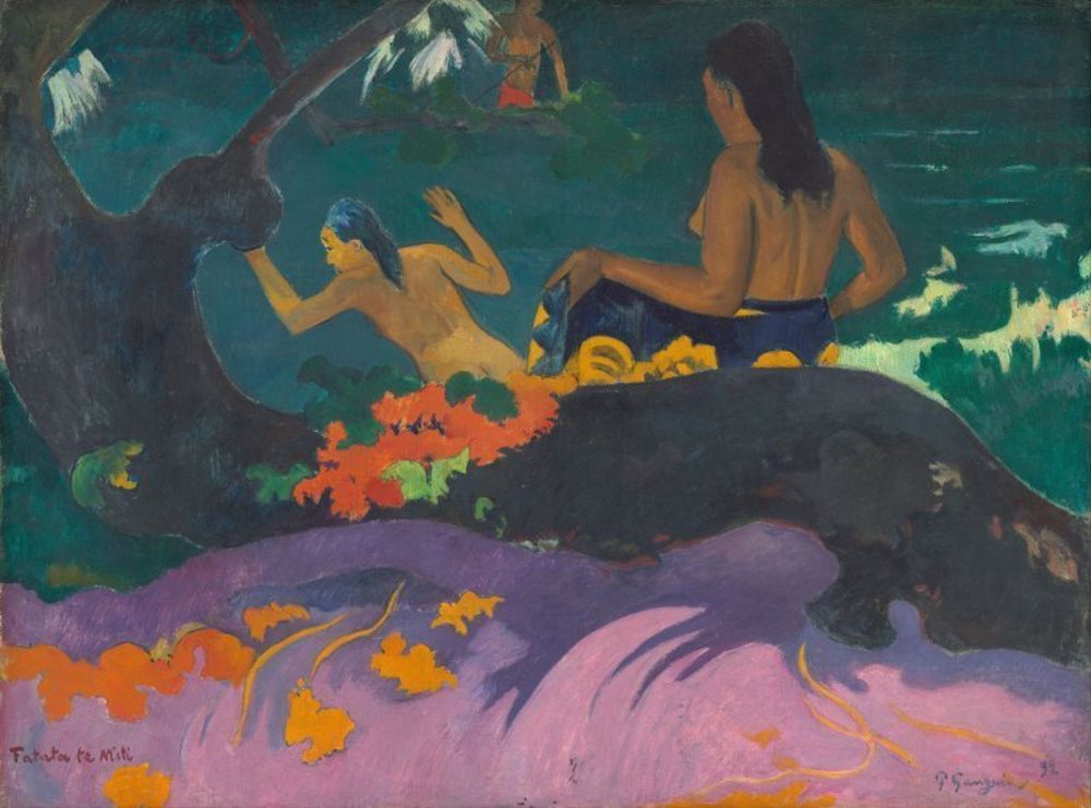 Paul Gauguin - Fatata te Miti (By the Sea).jpg